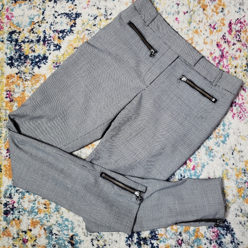 Veronica Beard houndstooth skinny pants